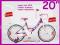 ROWEREK 20 DLA Dziewczynki ROWER +PROWADNIK GRATIS