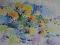 KWIATY - abstrakcja - akwarela 40x28cm 1989r