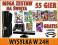 XBOX 360 250GB +KINECT +55 GIER + PAD / NA PREZENT