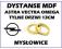 DYSTANSE GŁOŚNIKOWE MDF - OPEL ASTRA, VECTRA TYŁ