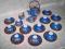 Japońska porcelana 12os  1920r Dragonware Moriage