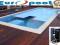 Prywatny basen kąpielowy 9,70 z Pompa i roletą