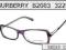 OPRAWA BURBERRY  B 2083 3229 52[] 15 135