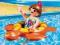 ** Playmobil 4860 - Dziecko w kółku do wanny pływa