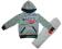 DISNEY CARS ZYGZAK dres bluza spodnie 6 lat 116