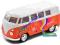 1963 VOLKSWAGEN T1 BUS LOVE &amp; PEACE 1:34 WELLY