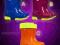 Kalosze gumowce Demar TWISTER FLUO roz. 32/33