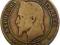 FRANCJA 10 CENTIMES 1865 ROK NAPOLEON III