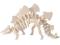 Puzzle drewniane_składanka_ Stegosaurus