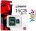 KINGSTON 16GB microSDHC CLASS 10 SDC10/16GB