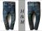 H&amp;M Spodnie JEANS rurki NARROW  110
