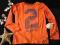 RESERWED z kodem t-shirt LONG SLEEVE ORANGE r.128