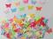 Motylki 1,5 cm.- 100 szt.