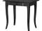 IKEA LEKSVIK biurko stolik czarny 79x50x74  wys24h