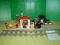 lego train kolejka peron szyny 100% lego