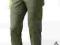 J1008/BE WYGODNE OLIWKOWE SPODNIE CIĄŻOWE 42 XL