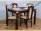 ada-meble BOSTON stół 80x120/150 4 krzesła  NOWA!!