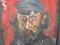 Stary obraz olejny, portret
