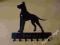 Wieszak  PIES - DOG NIEMIECKI - metaloplastyka