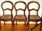 KRZESŁA ORZECH 3 SZT. AUTENTYK XIX W. BIEDERMEIER!