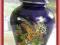 ŚLICZNA SUBTELNA KOBALTOWA AMFORA