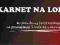 KARNET na LODZIKA 18-stka kawalerski WALENTYNKI