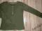 khaki bluzka t-shirt długi rękaw r.146