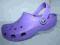 B47 CROCS 22cm/3UK jak nowe fiolet cudne chodaki