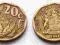 RPA - AFRYKA POŁUDNIOWA 20 CENTS 1994 PODWÓJNA LEG