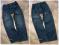 Cherokee Klasyczne Ciemny Jeans Regulacja 9-10 L