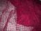 Koronka czerwona bordowa tkanina Hit !