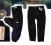 TIMBERLAND czarne spodnie sztruksy W 33 XL 86 88