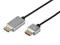 Ultra cienki kabel HDMI, 3D, ethernet, 2160+, gold