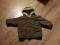 świetna kurteczka zimowa khaki6-9mcy  74 parka
