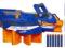 NERF N-STRIKE ELITE HAIL-FIRE 4MAGAZYNKI zasięg 20