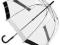 PARASOL FULTON parasolka na Prezent czarno-biały