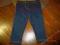 legginsy jeansy,skinny h&amp;m styl, rurki 9-12