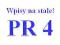 Wpisy na stałe | PR 4 | Katalogowanie | Gratisy