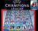UEFA CHAMPIONS LEAGUE naklejki  LOGO MILAN  30 szt