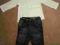 F&amp;F spodnie jeansowe + bluzka rozm. 56