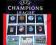 UEFA CHAMPIONS LEAGUE CHELSEA -BARCELONA LOGO 11sz