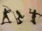 STARE FIGURKI 3 SZTUKI DUŻE 16 CM OD 1 ZŁ BCM