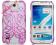 Etui motyl do Samsung Galaxy Note 2 N7100 fiolet