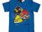 T-shirt Angry Birds - kolor niebieski Rozmiar: 104