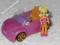 MINI POLLY POCKET SAMOCHÓD FIGURKA AUTO LALECZKA