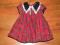 Śliczna Okolicznościowa Sukienka 18 m/ 86 cm.