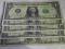 USA ONE DOLLAR zestaw - 5 sztuki 2006 r.