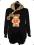 20 BLUZA Z KAPTUREM MISIO POMPONY CZARNA L