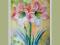 Akwarela 21x30 cm -*Amarylis*