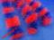 Brush Chenille - Red/Blue !!!